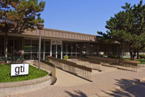 GTI office entrance in Des Plaines, IL