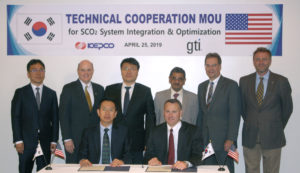 GTI and KEPRI sCO2 partnership announcement and Memorandum of Understanding (MOU) signing ceremony