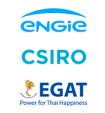 ENGIE, CSIRO and EGAT logos