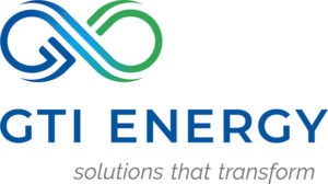 GTI Energy color logo with solutions that transform tagline