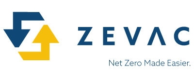 ZEVAC logo with Net Zero Made Easier tagline