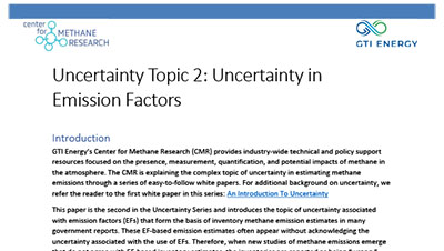 CMR Uncertainty Topic 2 Emission Factors WhitePaper Cover Thumbnail 400x226
