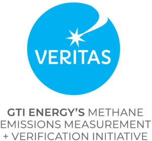 GTI Energy's Methane Emissions Measurement and Verification Initiative color logo