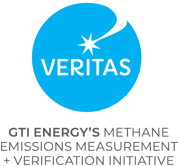 GTI Energy Veritas Methane Emissions Measurement and Verification Initiative logo