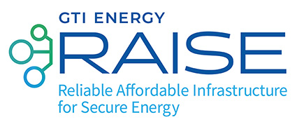 GTI Energy's Reliable Affordable Infrastructure for Secure Energy (RAISE) logo