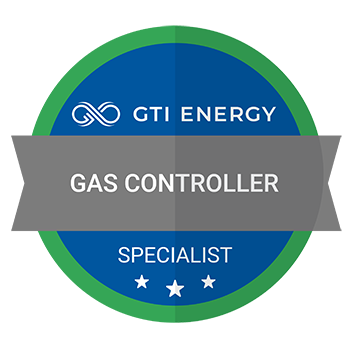 GTI Energy Training Achievement Badge Gas Controller 350px GTI Energy Training Achievement Badge Gas Controller 350px