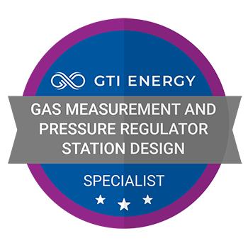 GTI Energy Training Achievement Badge Gas Measurement And Press Reg Design 350px