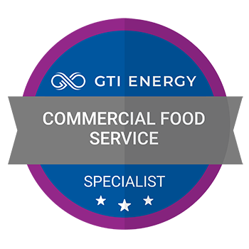 GTI Energy Training Achievement Badges Commercial Food Service 350px GTI Energy Training Achievement Badges Commercial Food Service 350px