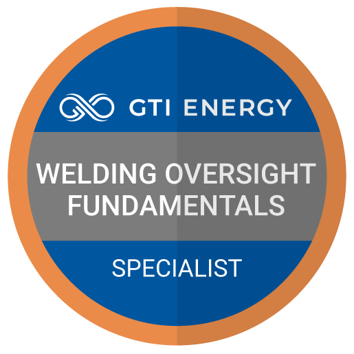 GTI Energy Training Welding Badge