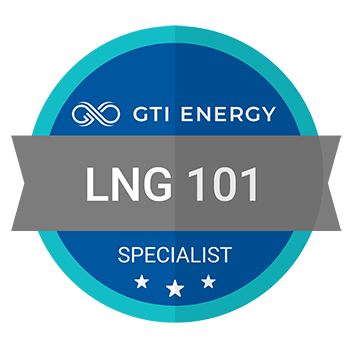 GTI Energy Training Achievement Badges LNG 101 350px