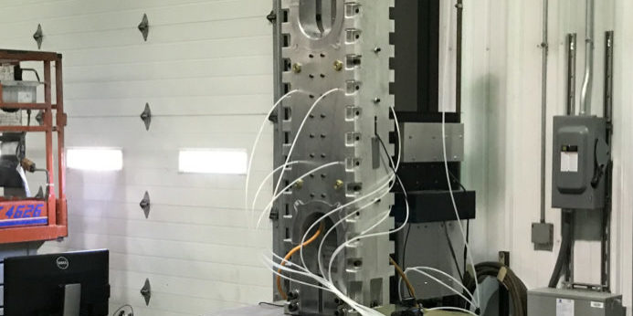 Hydrogen Cooling FPLMC IMG 0123 CROP GTI is testing a free-piston expander for hydrogen cooling to drastically improve cost and efficiency of hydrogen vehicle fueling infrastructure. The innovative linear drive counteracts heating effects that occur when fuel cell vehicles are fueled.