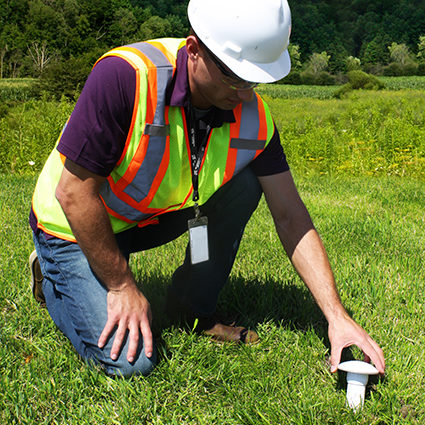 Methane Monitor Install 425x638